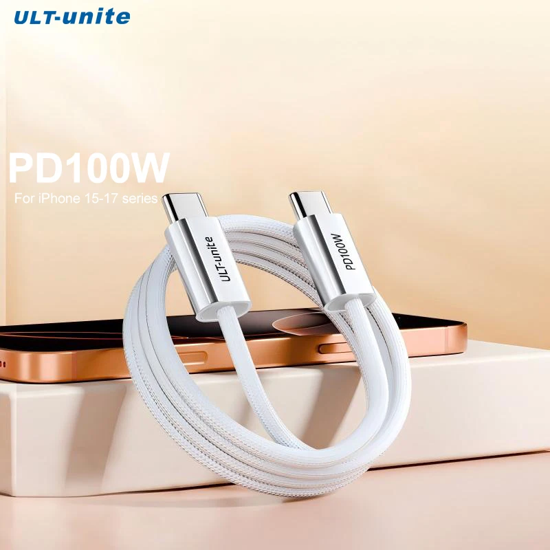 PD100W Type C Charging Cable 5A Fast Charging Cable Nylon Braided USB-C charger Cord for iPhone16 17 MacBook iPad Huawei Xiaomi