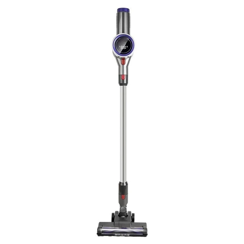 Multifunctional smart vacuum cleaner, household handheld wireless high-power powerful portable dry vacuum cleaner with display