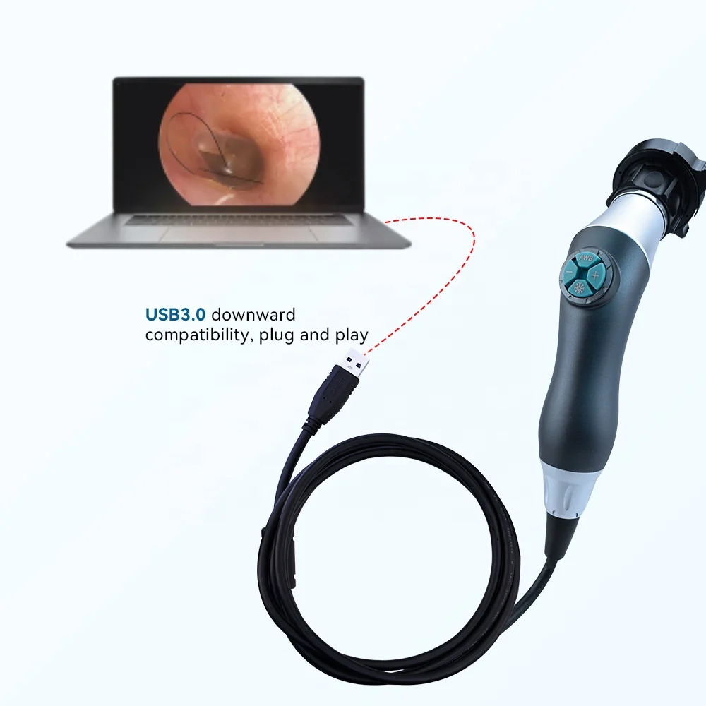 New Ergonomics Reptile-Specific USB Compatible With Mobile And PC Veterinary Endoscopy camera  Reusable Medical portable camera