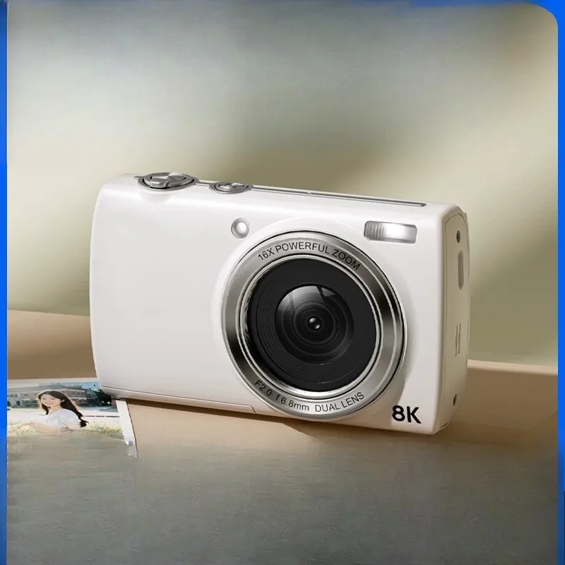 8K high definition digital camera student party selfie beauty filter camera travel shooting camera