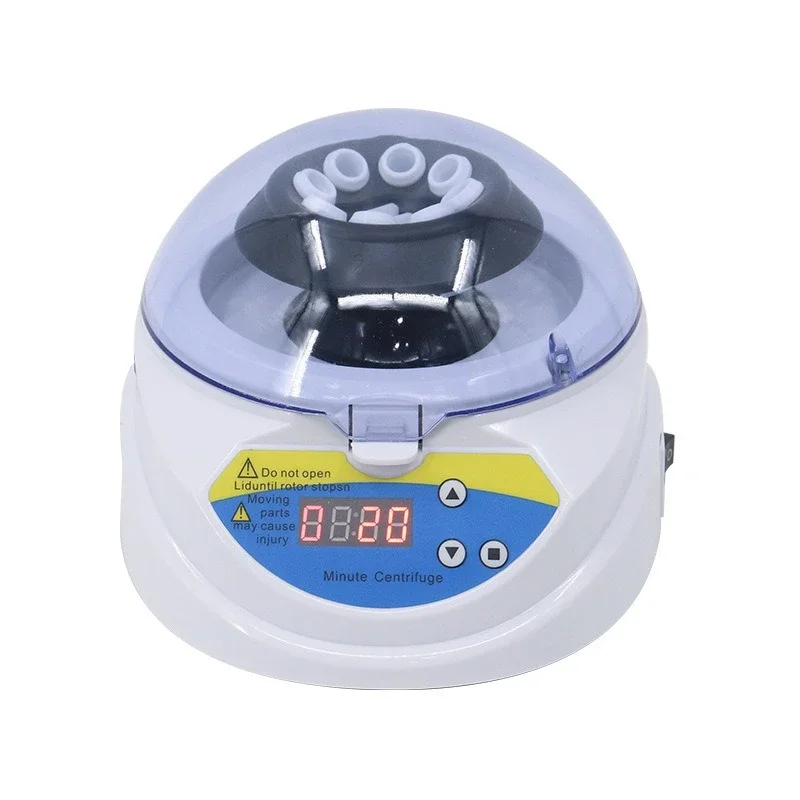 Mini Palm Centrifuge Digital Display Small Micro Low Speed Centrifuge PRP Beauty Laboratory Serum Separator