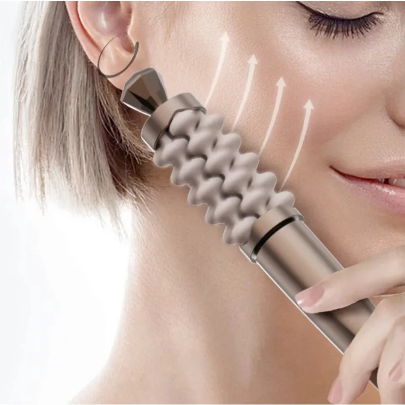 Portable 2 In 1 Facial Neck Massager, Skin Toning Lifting Beauty Instrument, Rechargeable Full Body Skincare Massage Tool