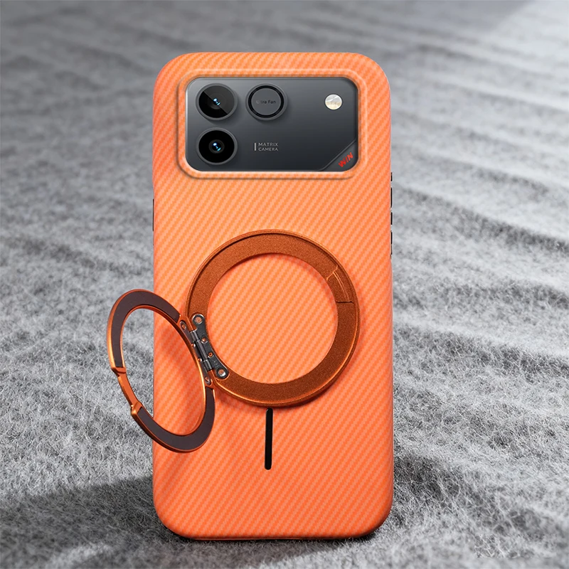 For Honor Win And Win RT Magnetic Ring Case Kevlar Texture Multi Color Kickstand Car Mount Light Thin Back Cover Funda