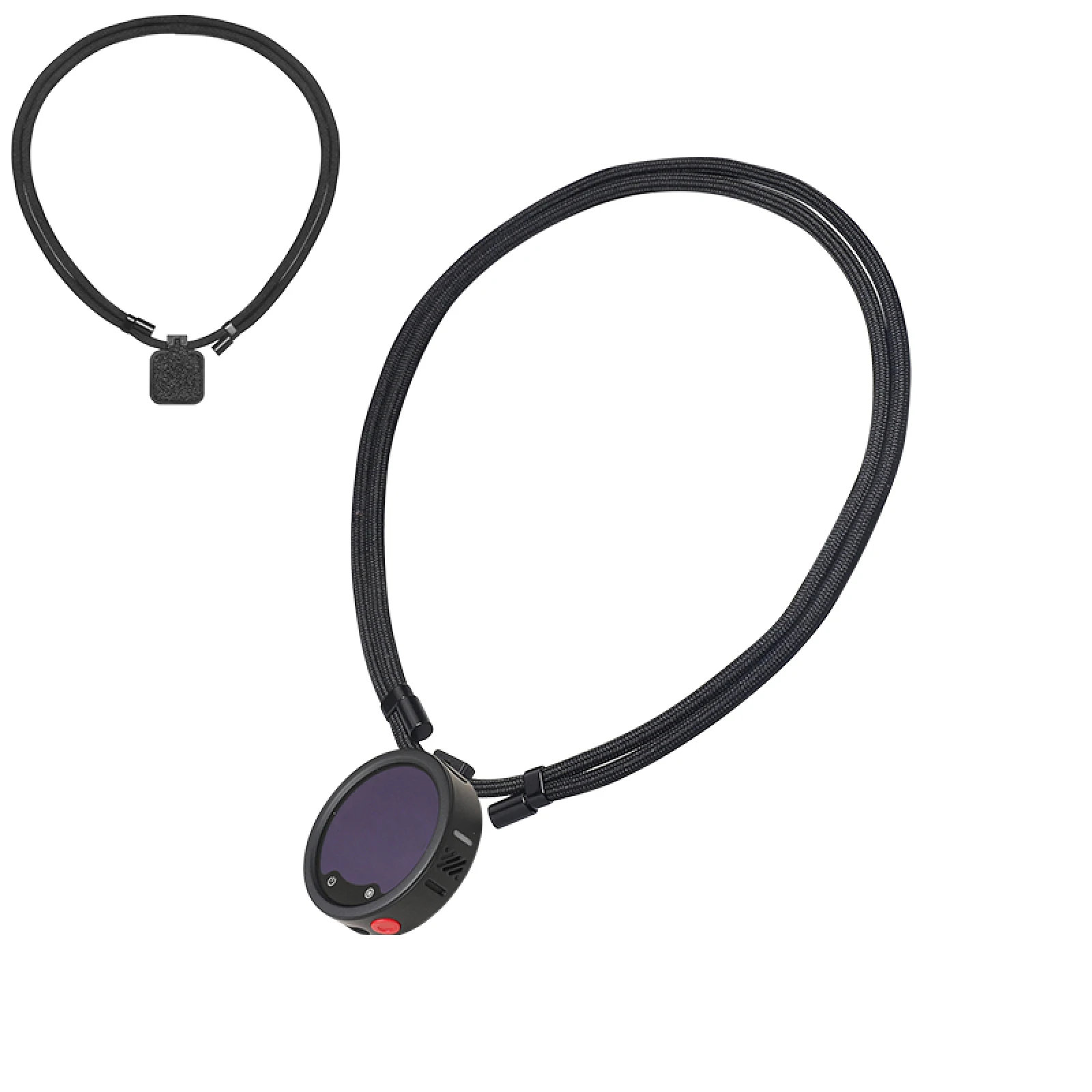 Magnetic Pendant Neck Strap for Insta360 Mic Pro/Mic Air Transmitter,Adjustable Lanyard,Hands-Free Necklace Mount for Microphone
