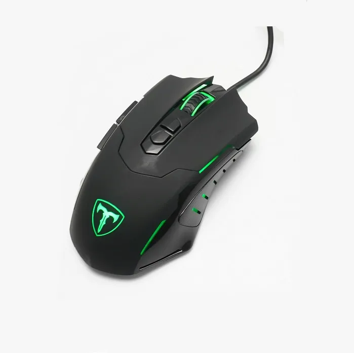 New Cheap 7200 DPI Wired Ergonomic USB Glowing RGB LED Light Gaming Mouse for Computer PC Gamer