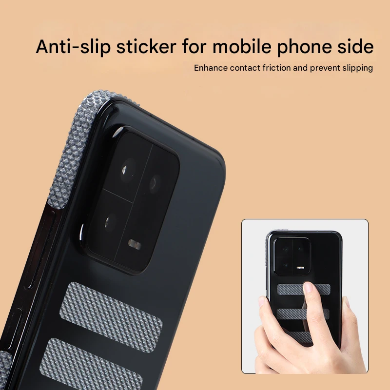 20pcs Mobile Phone Case Anti-Slip Stickers Transparent Tape Side Protection Waterproof Grip Mouse Tablet Universal Game Handle