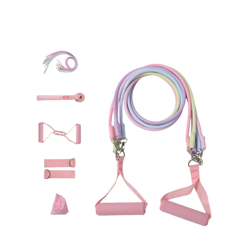 Pull up Assist Band Full Body Fitness Equipment 11 Pcs Resistance Band Set Portable Strength Workout Home Gym Accessoriespromote