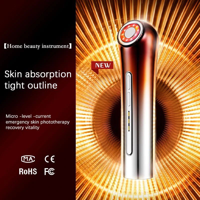 Ems Microcurrent Face Beauty Home Use Beauty Device Micro Current Face Lift Microcurrent Facial Toning Device