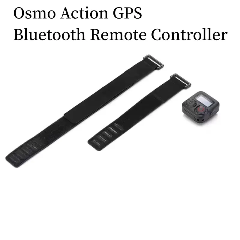 Osmo Action GPS Bluetooth Remote Controller for DJI Osmo Action 5, Osmo Action 4 Wrist Strap Camera Shutter Bluetooth Controller