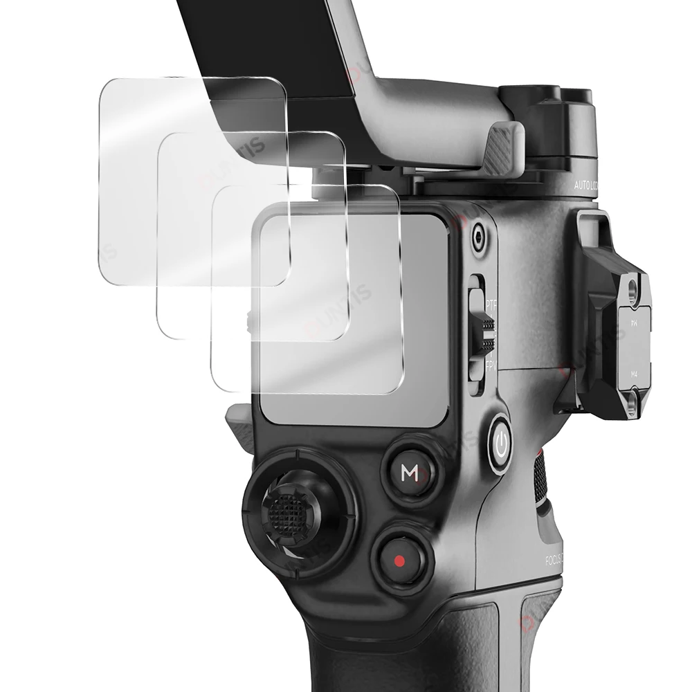 For DJI RS4/4Pro Tempered Glass Screen Protector Accessories For DJI RS4 Pro Handheld Gimbal Camera Anti-Scratch Protection Film