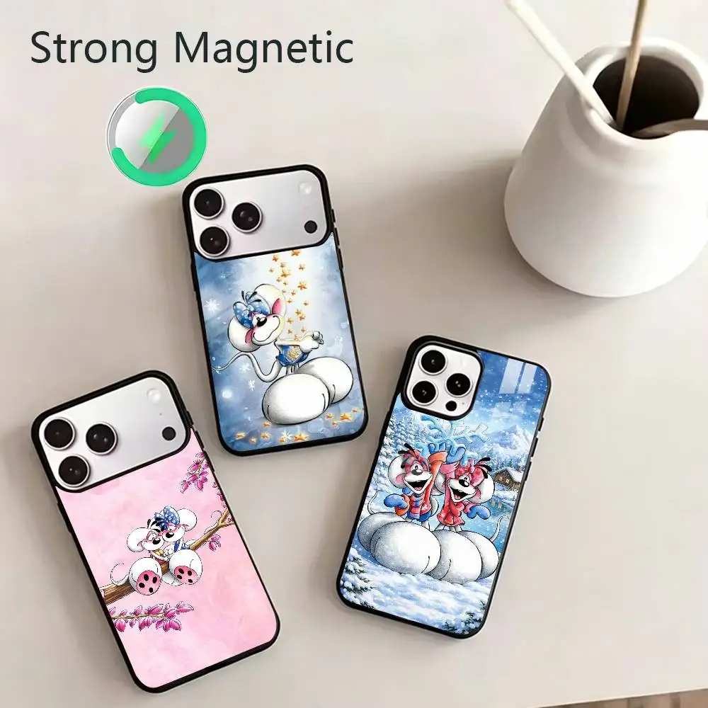 Cartoon Diddls Mouses Phone Case For iPhone 17,16,15,14,13,12,11Plus,Pro,Max for Magnetic Wireless Charging