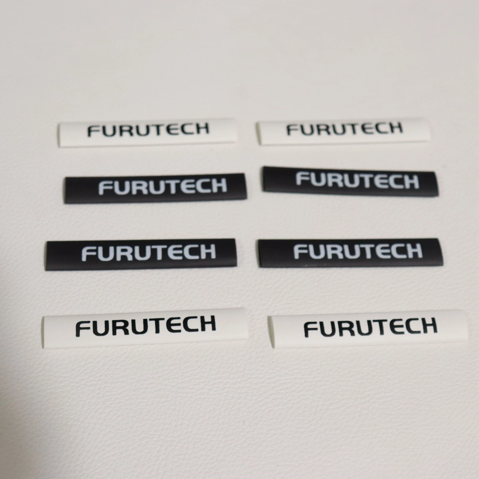 Furutech Black/White logo for5-14mm diameter high-quality insulation heat shrink tube DIY audio cable speaker wire shrink tube