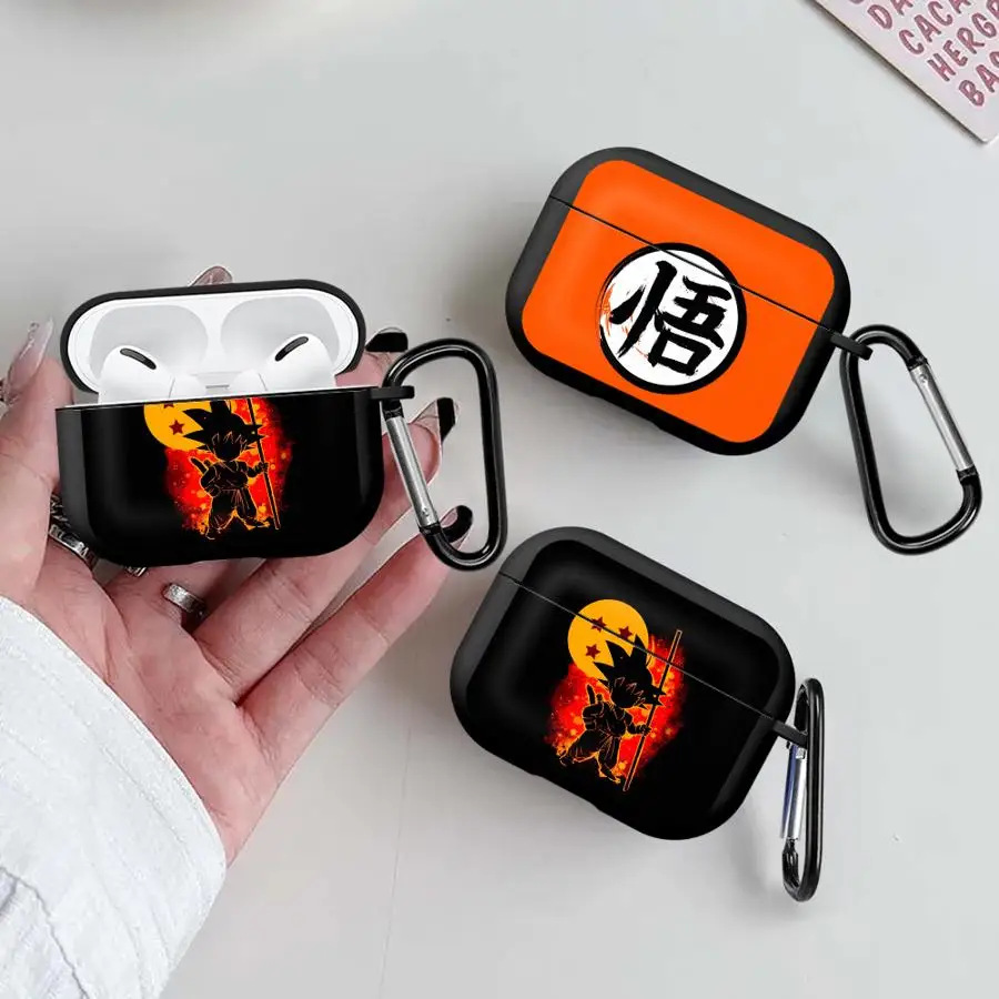 Dragon Ball Logo Case For Airpods 1 4 Pro3 Pro 3 2 Pro2 Earphone Cases Cover