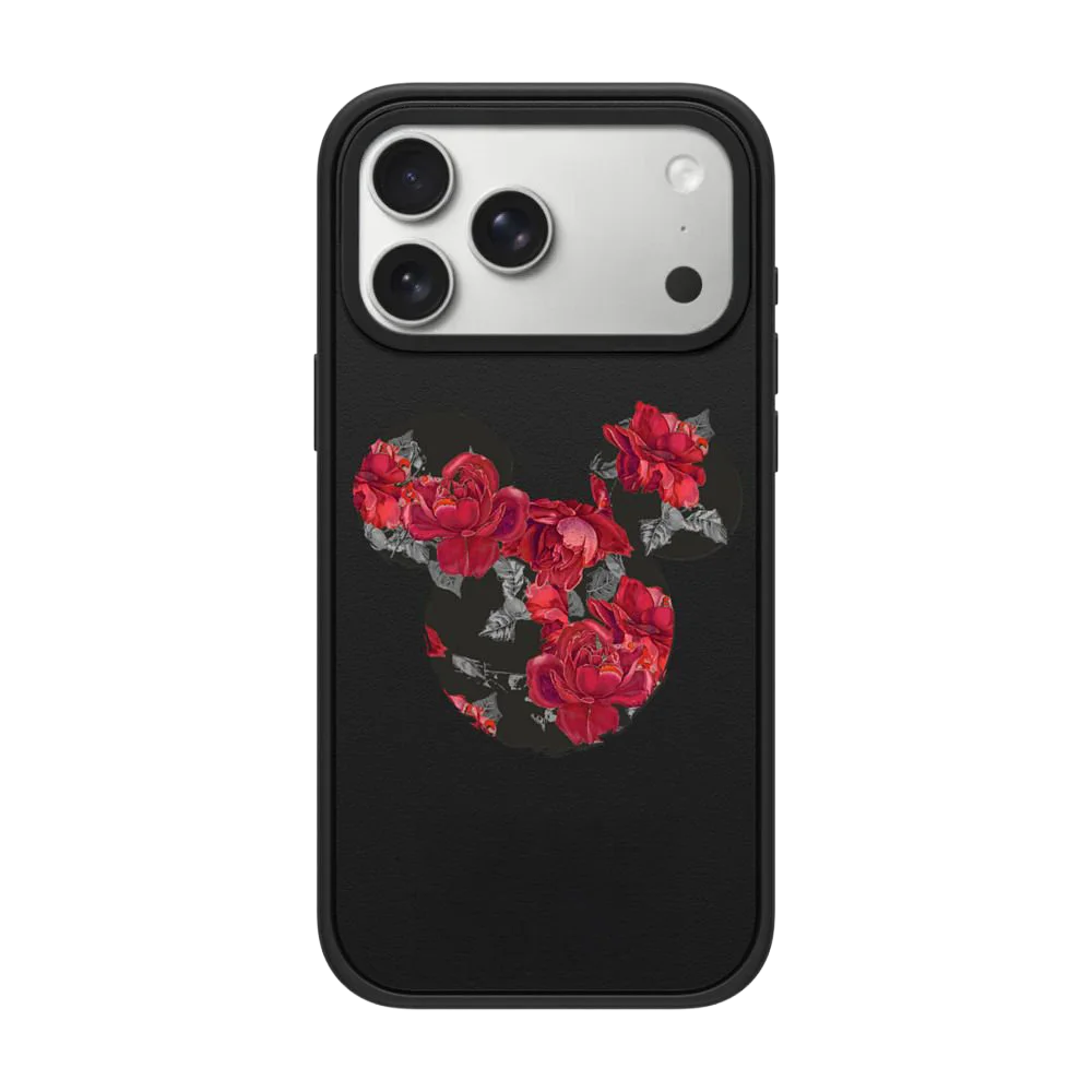 Classic Red Rose Mouse Mirror / Stand / Matte Magnetic Case: Compatible with IPhone 17 16 15 14 13 12 Pro Max 17 Air