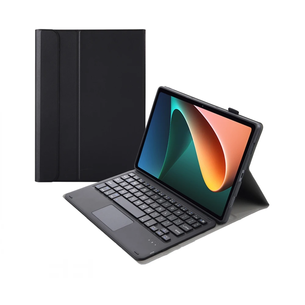 Smart Keyboard Case with Touchpad for Xiaomi Pad 5 Pro - Ultra Thin Split Leather Cover