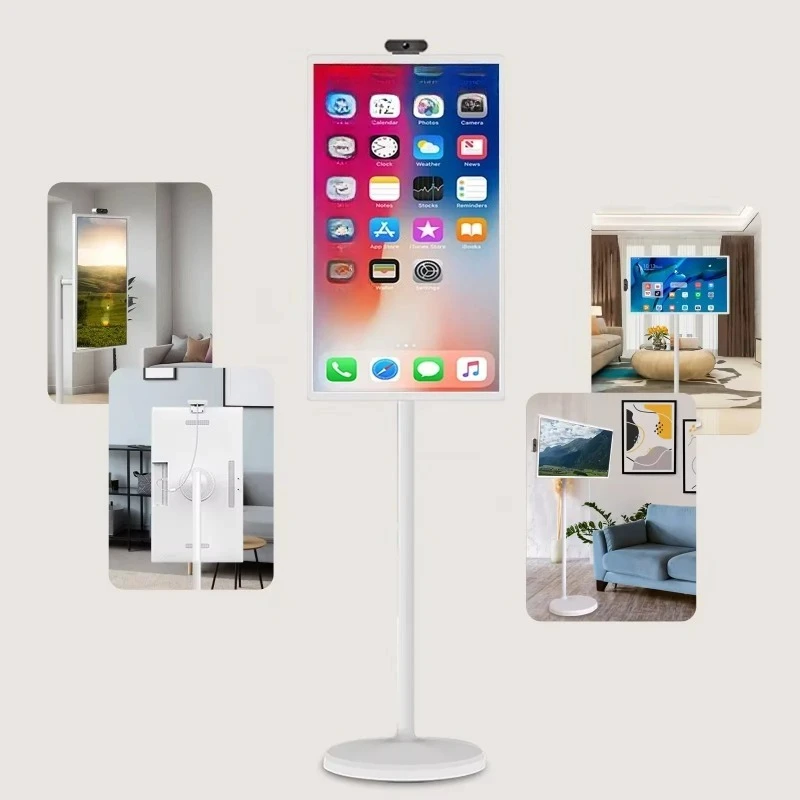 32 Inch Gaming Monitor Smart Television Touch Screen Tv Mobileoid  System Portable Display Screen Move At Will