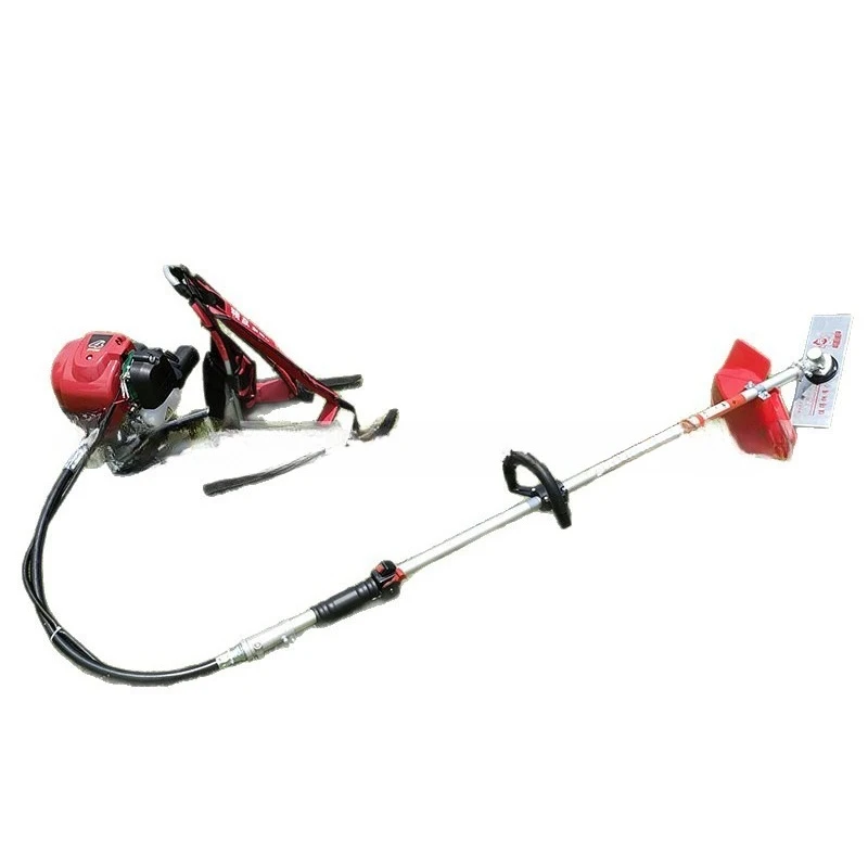 Electric Start Four-Stroke Backpack Grass Trimmer for GX35 140F One-Touch Starting Brush Cutter