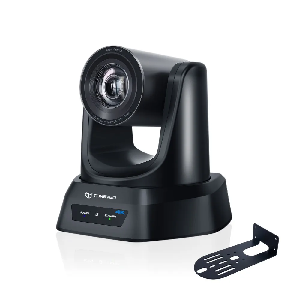 TONGVEO Ultra 4K NDI HX 20X PTZ Camera with LAN USB SDI Professional IP Camera for Video Conferencing