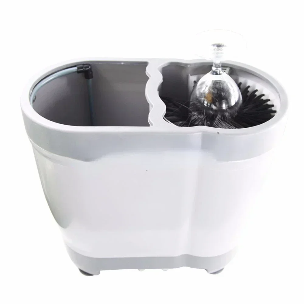 Movable desktop washing cups Portable Tabletop Beer Mug Washer water fittings Beer Brewing stainless Kitchen Accessories wine