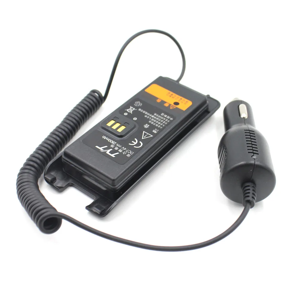 Original TYT Car Charger Battery Eliminator for DMR Digital Radio MD-UV390PLUS MD-UV390 MD390 or MD380 MD-UV380 Walkie Talkie