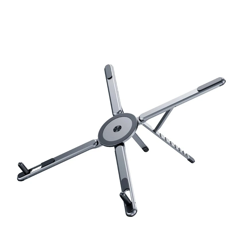 New Products Available Aluminum Telephone Stand Adjustable Tripod Universal 360 Rotary Magnetic Travel Laptop Dock Station