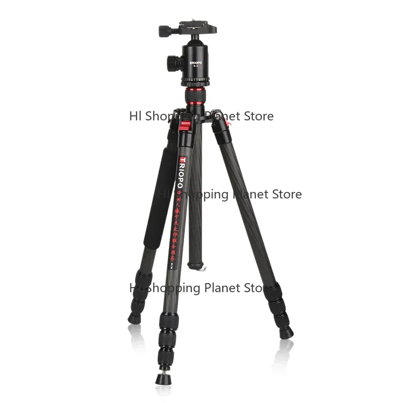 Triopo Adjustable Travel ca Vlog Ball Head Tripod Stand Price Professional Carbon Fiber Stand for Mobile Phone Tripods