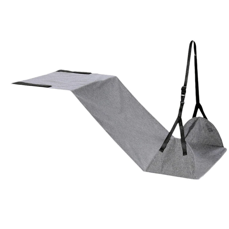 Adjustable aircraft foot hammock aircraft travel foot pedal leg rest comfortable tripod