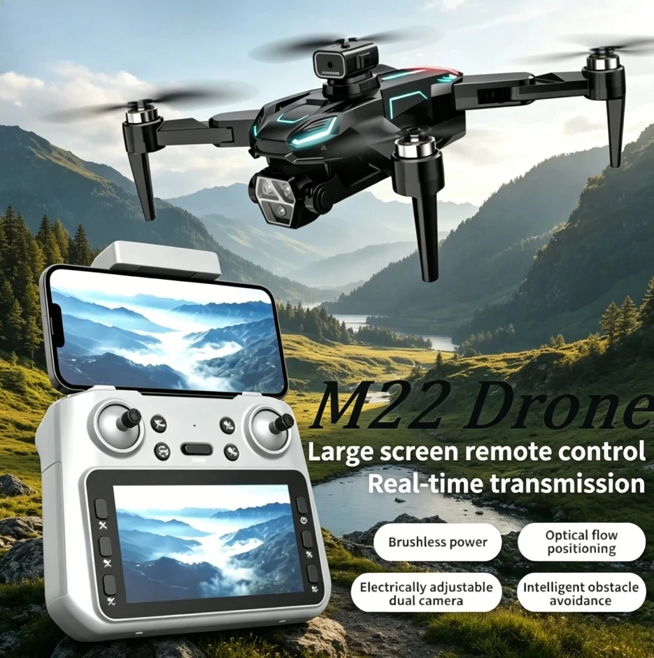 Original M22 Foldable Quadcopter 8K Ultra HD Camera 4.3