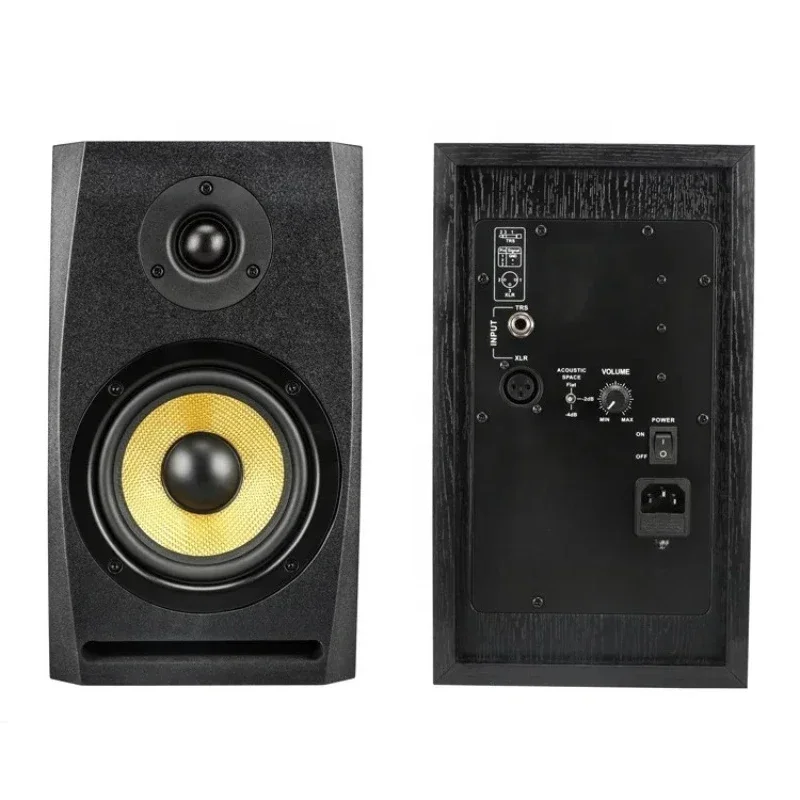 stylish Bluetooth mini 5-inch active studio monitoring speaker, suitable for home/office/indoor use