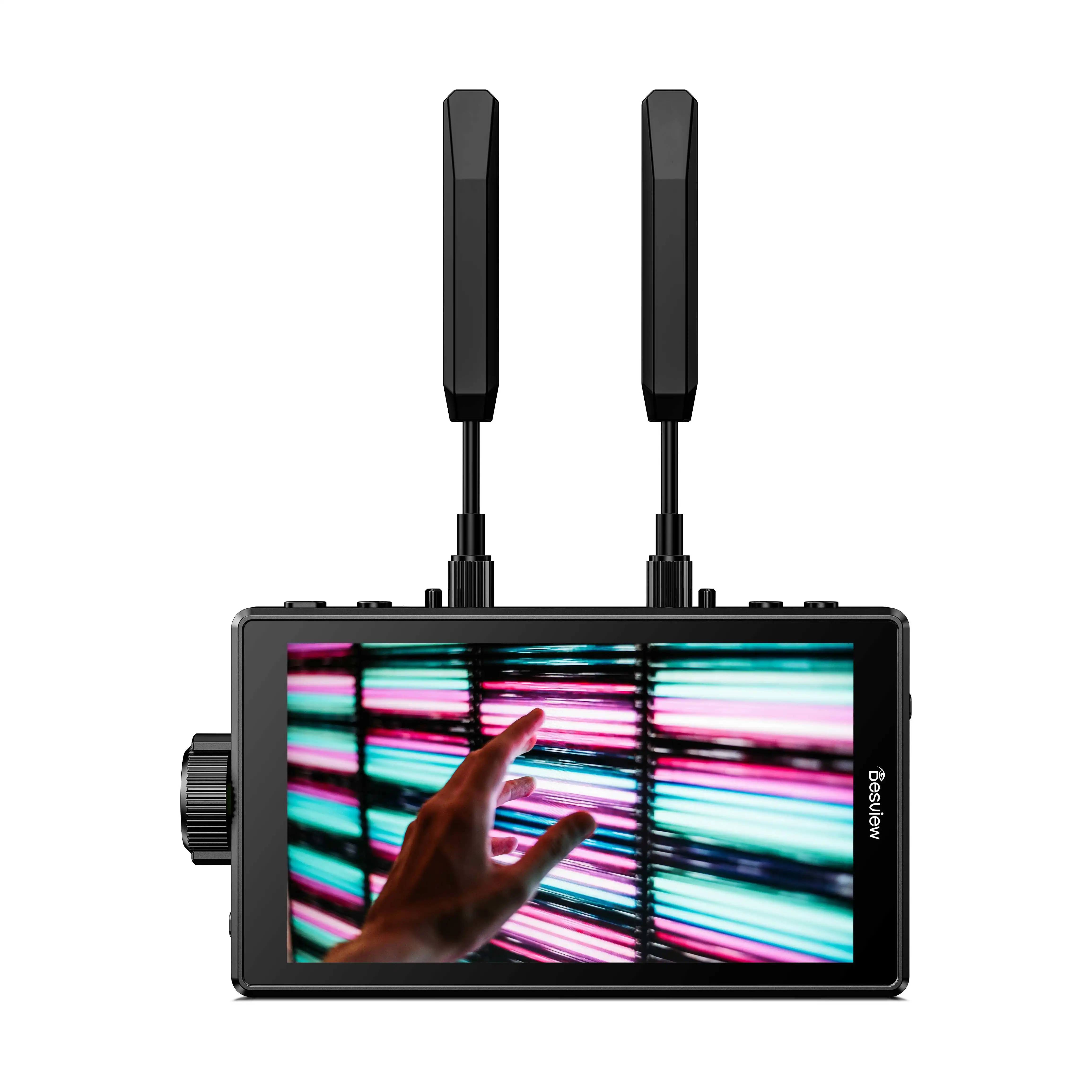 Desview Thundermon 5.5 Inch Wireless Video Transmission Camera Monitor 1080P60 300m 60ms 1200nit 3D LUT HDR TX RX