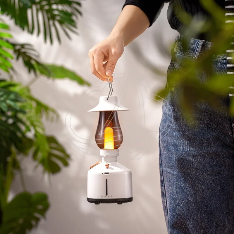 Outdoor Camping Lantern Speaker, USB Bluetooth Atmosphere Night Light for Desktop