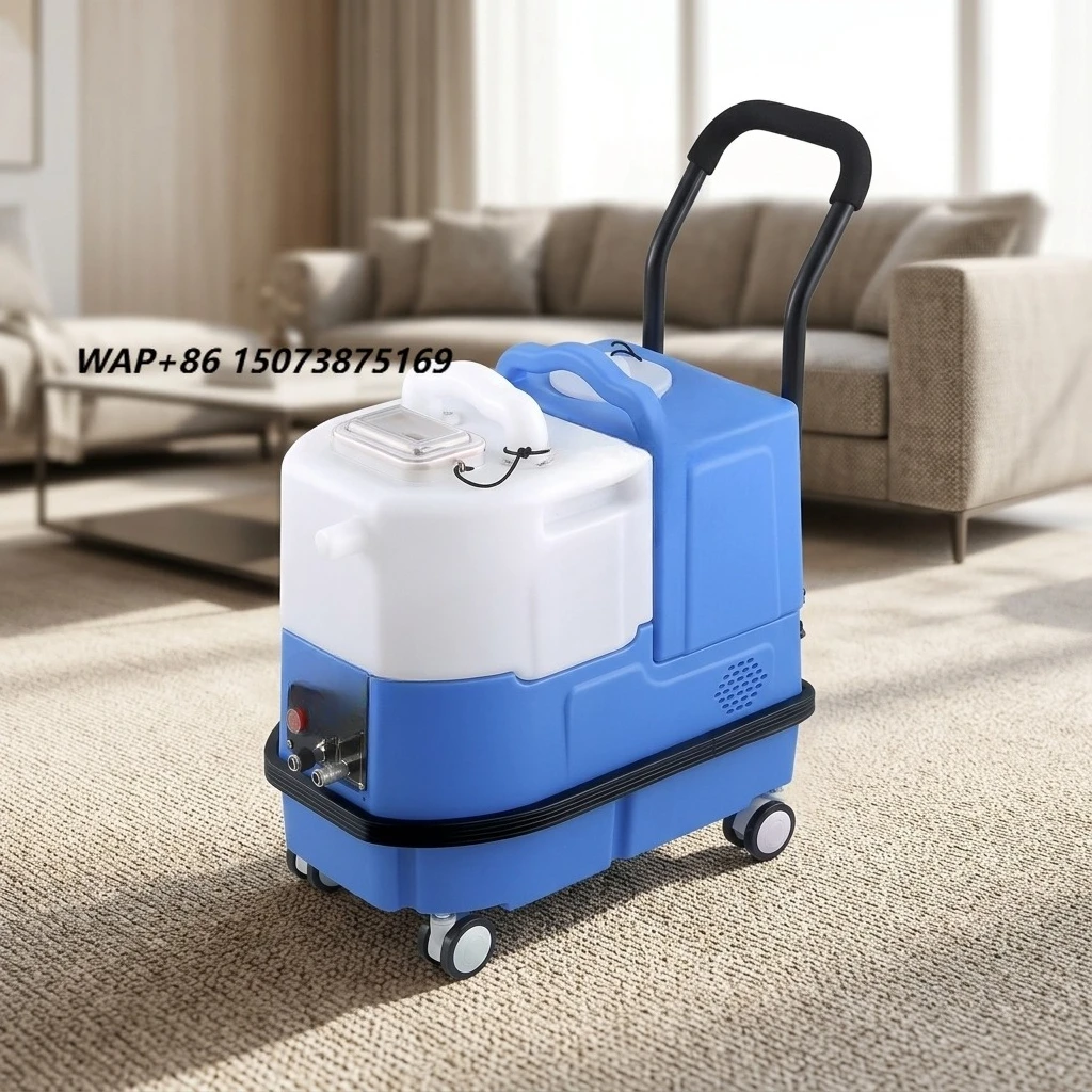Professional Electric Steam Wet/Dry Vacuum Cleaner 4100W Sofa Carpet Upholstery-Portable 3 Bar Steam Pressure 22L Water Tank