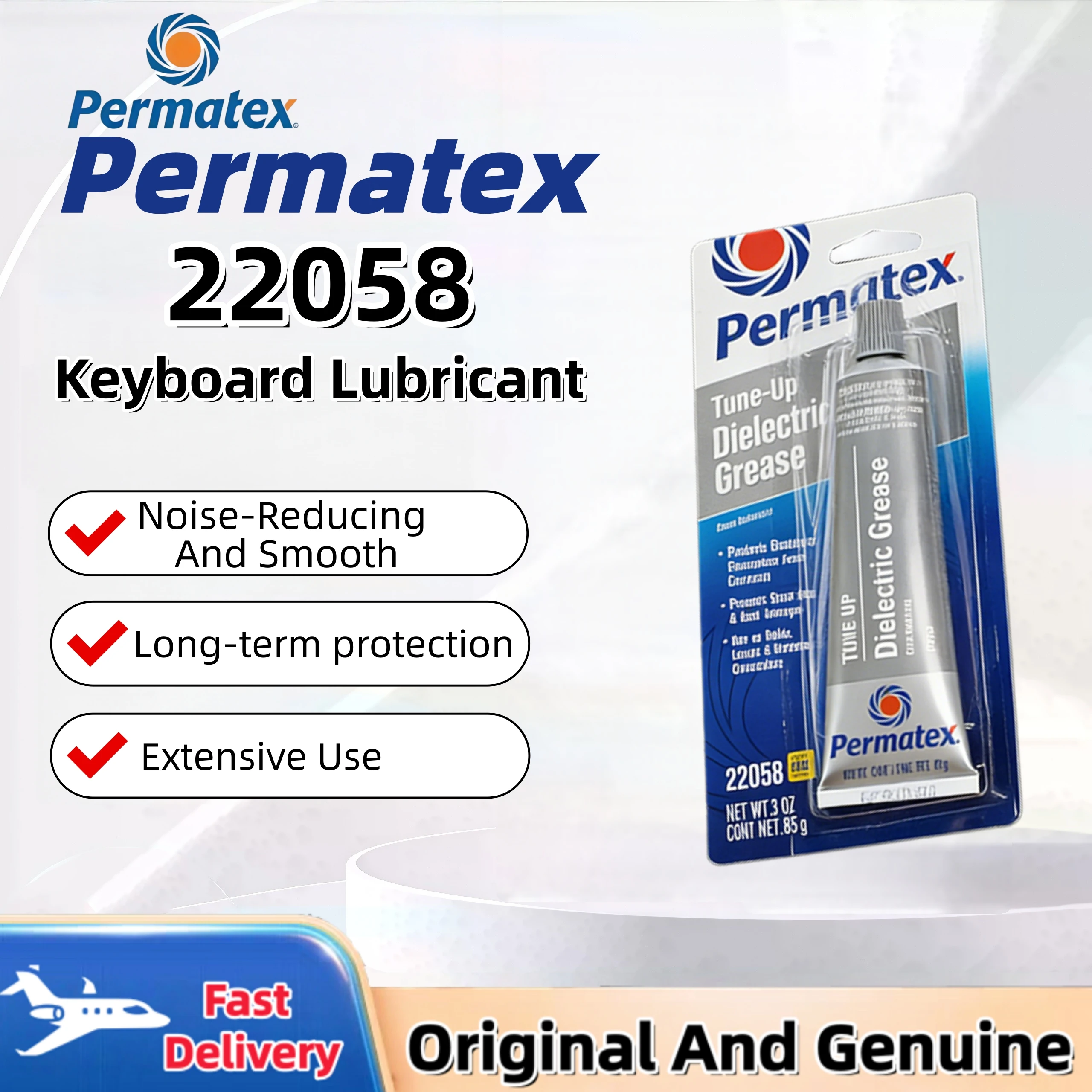 Permatex 22058 Electrical Insulation Adjustment Lubricant  Electrical Insulation Mechanical Keyboard Steel Wire Satellite Axle