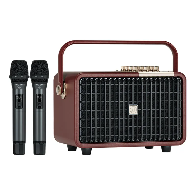 Saintlark 100w Big Power Built-in Battery Bluetooth Wireless Speaker With Dual Mic For Home Party Office