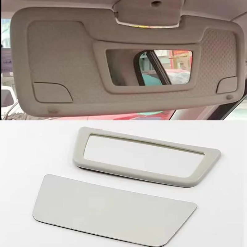 Car Accessories Car Sun Visor Mirror Makeup Sun Shade Cosmetic Mirror Cover For Mercedes Benz Smart 09-19Sunshade Makeup Mirror
