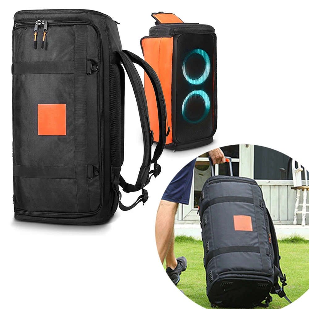 Portable Speaker Bag for JBL Partybox 100/710/310/300/110/100 Outdoor Large Capacity Speaker Protection Case Travel Storage Bag