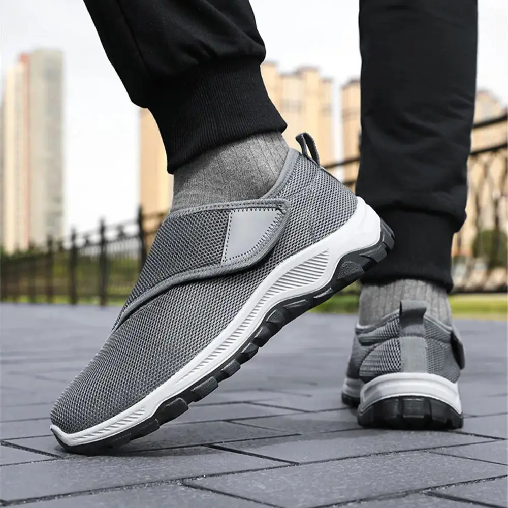 Men&Women Breathable Mesh Slip On Shoes Adjustable Strap Casual Shoes Non-Slip Lightweight Walking Shoes for Unisex