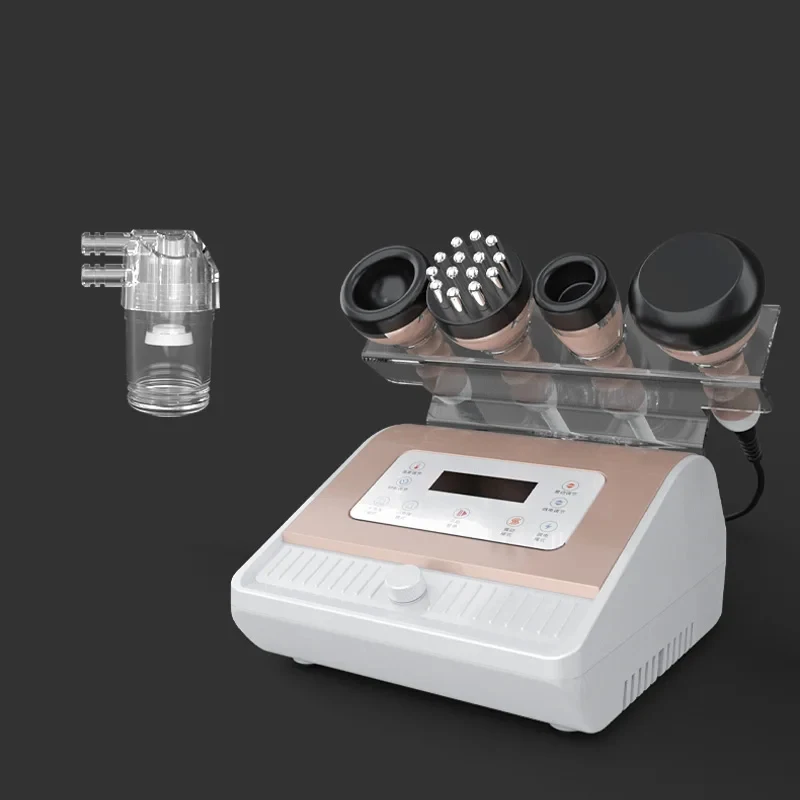 Smart Vacuum Cupping Set with Glass Jars Beauty Facial Massager Anti-Cellulite Slimming Gua Sha Tool for Home Wellness