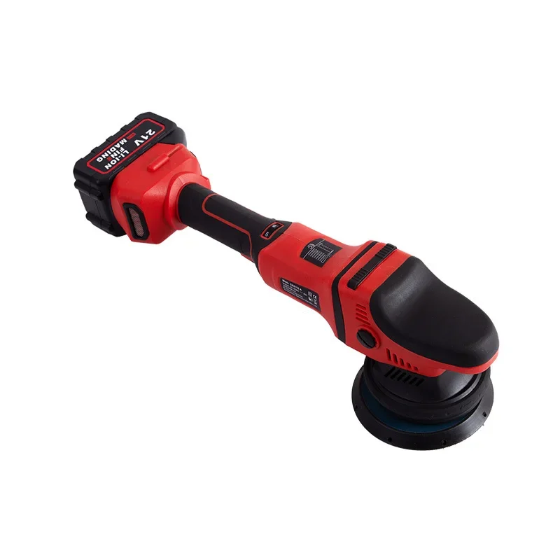 Wireless DA eccentric machine lithium battery polishing machine car beauty electric brushless speed regulation cordless cable