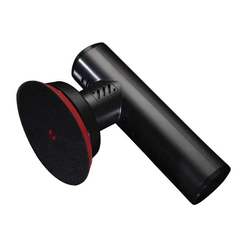 Stainless steel flat hand-held vibration sander external wireless electric polishing machine car beauty cleaning waxing machine