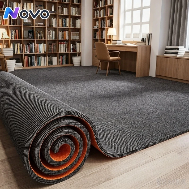 Heavy-Duty Sound Absorbing Rug Home Decor -Vibration Damping Floor Mat for Gym Studios,Treadmills & Fitness Equipment Protection