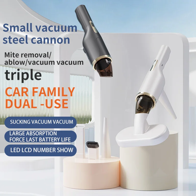 Factory Handheld Wireless Mini New Cordless Portable Car Vacuum Cleaner with USB Power Source for Home Hotel Use