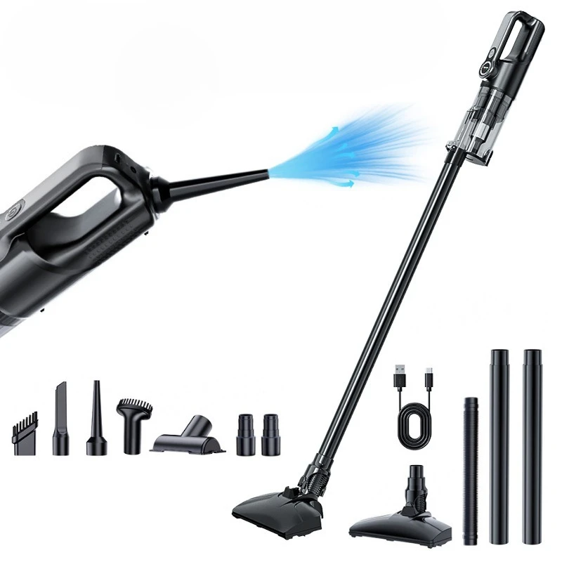 #Handheld car Vacuum Cordless Handheld  lighting Chargeable Auto Vacuum for Home & Car Mini Cleaner