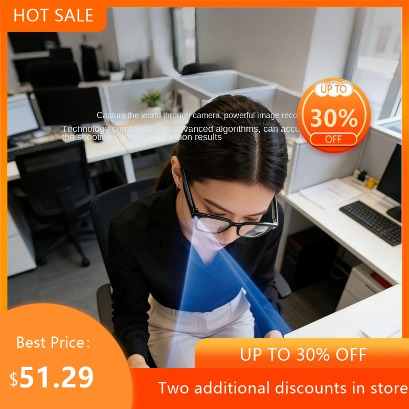 800W Pixel Camera Smart Glasses Capable Of Taking Photos Recording Videos WiFi Transmission Translation And Calling New Hot 2026