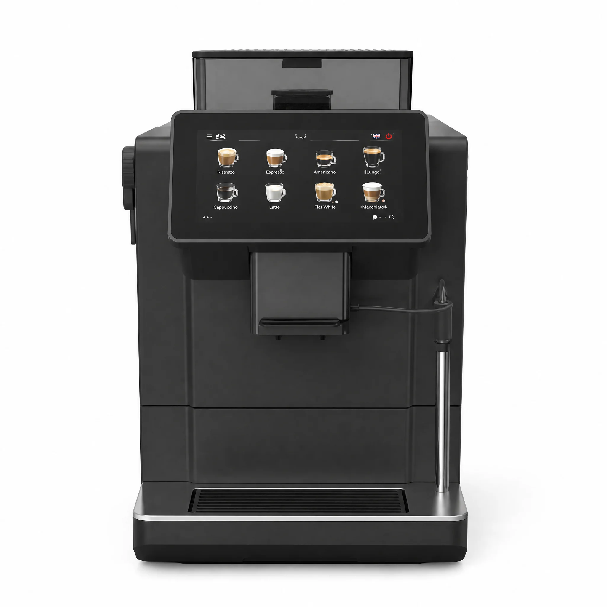 Commercial Home Dual Use Smart Coffee Machine Automatic Brewing Espresso Maker Durable Electric Coffee Appliance