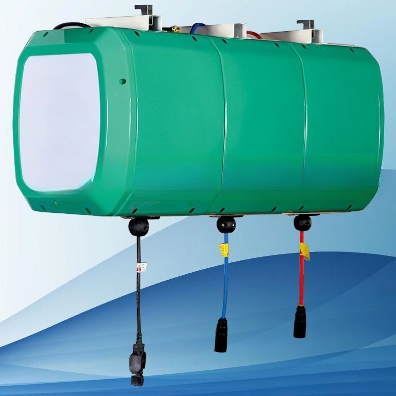 Auto beauty equipment automatic telescopic reel three-in-one combination box