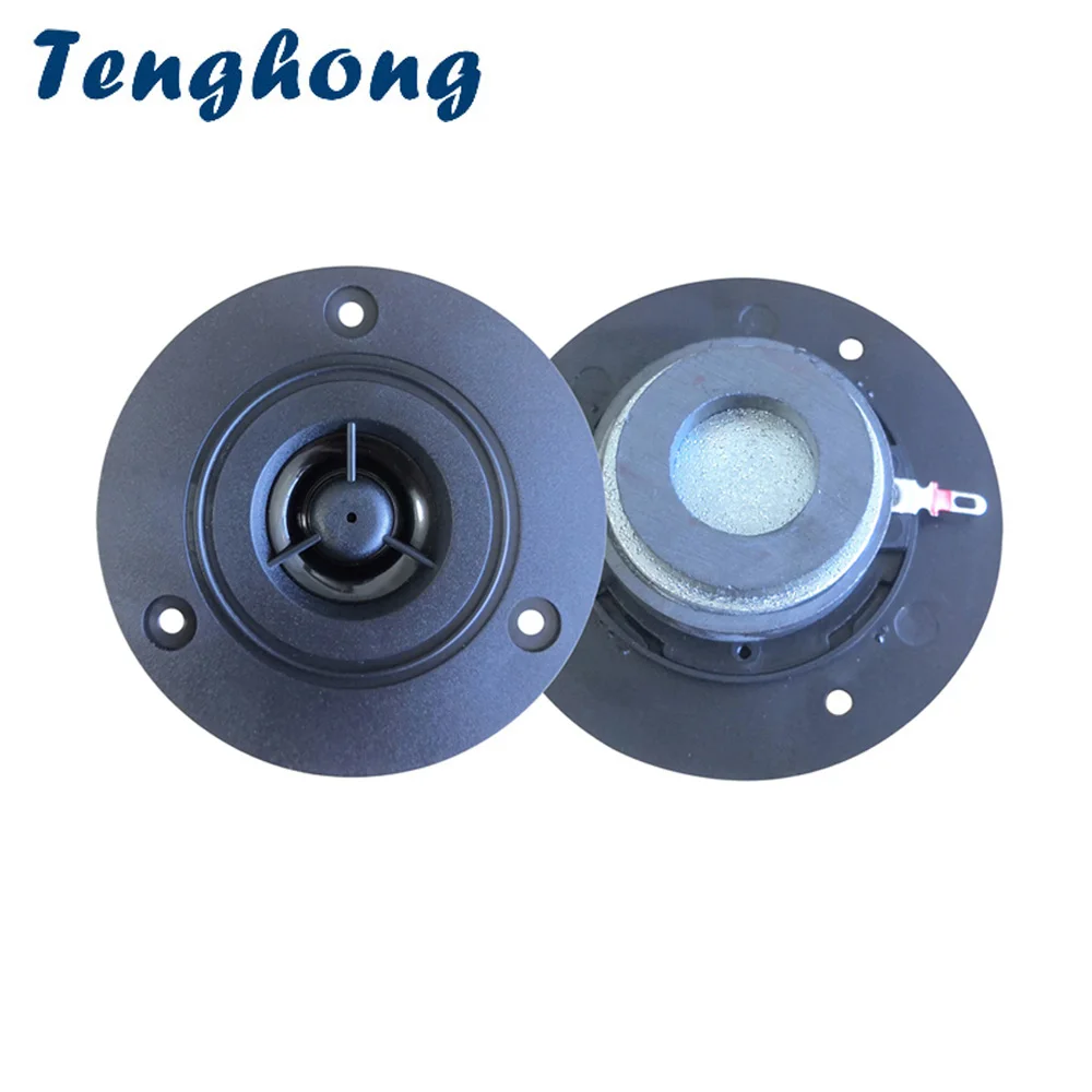 Tenghong 2pcs 3 Inch Tweeter 8 Ohm 10W Audio Portable Speakers 74MM Treble Speaker Louderspeaker For Sound Box DIY Accessories