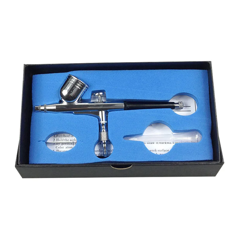 Airbrush Spray Gun Kit Dual-Action Spray Gun Makeup  Set Face Tattoo Art Beauty Inkjet Car Repair DIY