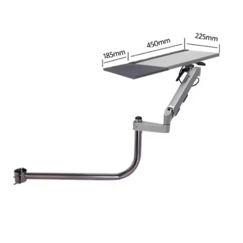 OK5030 OK5010 Multifunctional laptop stand, can be placed around chair legs, lazy office stand, keyboard foldable stand