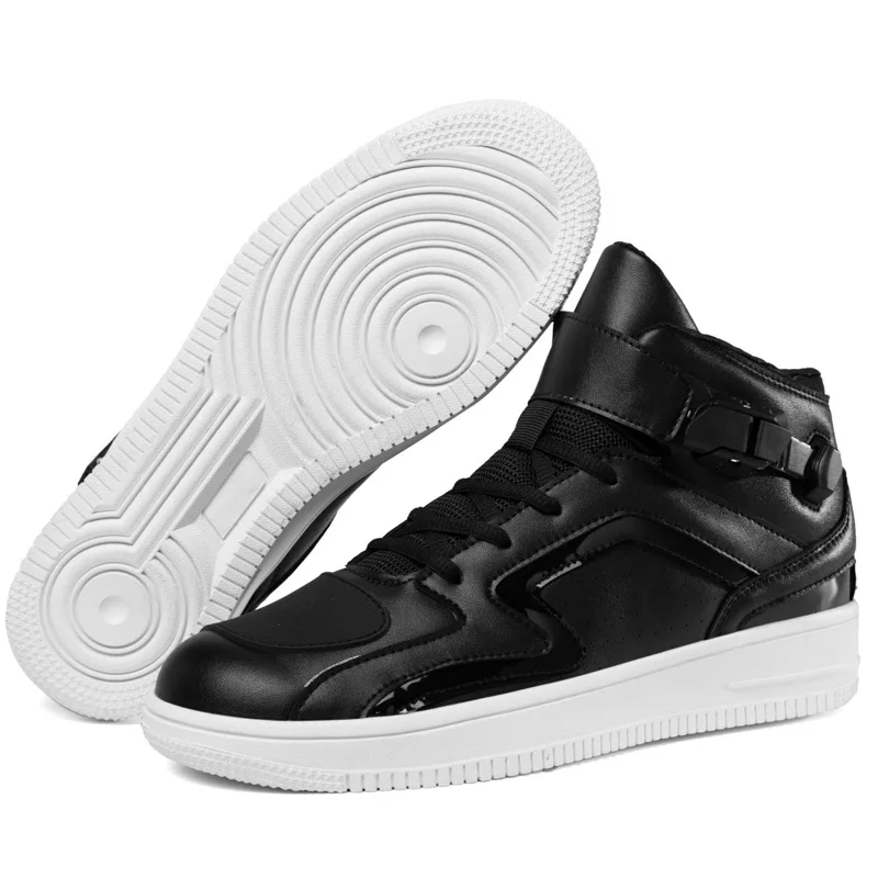 Men Boots Motorcycle Casual Shoes Microfiber Waterproof Anti-slip Outdoors Travel Equipment Sneakers Motorcycle Shoes Riding
